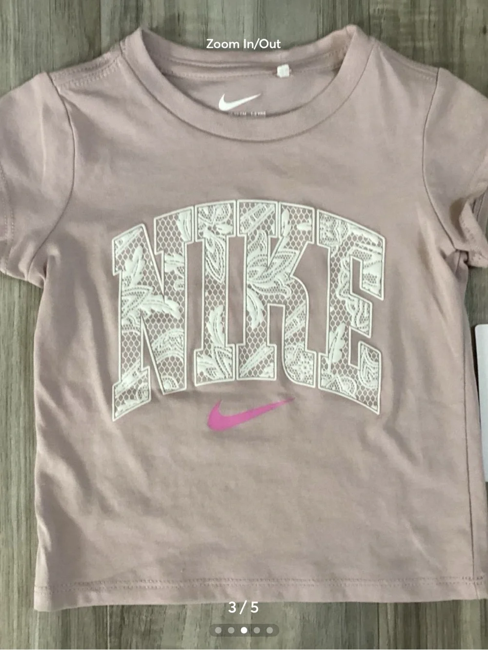 Nike Girls Tee & Shorts Set size 2T(NWT) ~PRICE IS FIRM, NO OFFERS~ - Picture 3 of 5